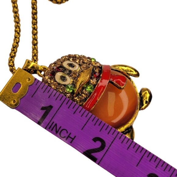 Bird Pendant Necklace Statement Necklace Long Sweater Necklace - Picture 9 of 12